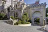 The tiled horseshoe gateway at the Pena Palace