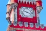 The red clock tower of the Pena Palace