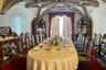 The dining room of the Pena Palace with its laid table
