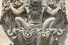Close-up of the carved Triton at the Pena Palace