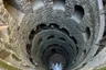 Looking down the Initiation Well at Quinta da Regaleira